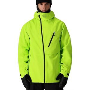 686 Men's infidry Hydra Thermagraph Jacket Lime Size XL NWT